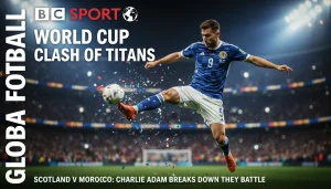 查理·亞當於 BBC Sport 節目討論蘇格蘭世界盃前景