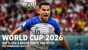 2026世界盃分組賽制度圖表，展示48隊12組分配與晉級規則