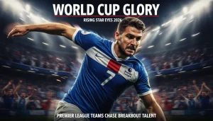 2026年FIFA世界盃英超球隊關注球員合成圖