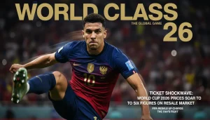 2026 FIFA世界盃門票轉售市場價格變動趨勢
