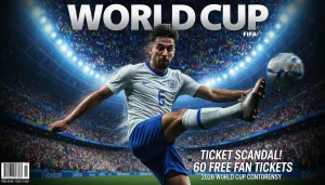 2026年FIFA世界盃賽事海報與門票示意圖