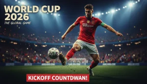 2026 FIFA 世界盃北美三國舉辦地點與賽事標誌