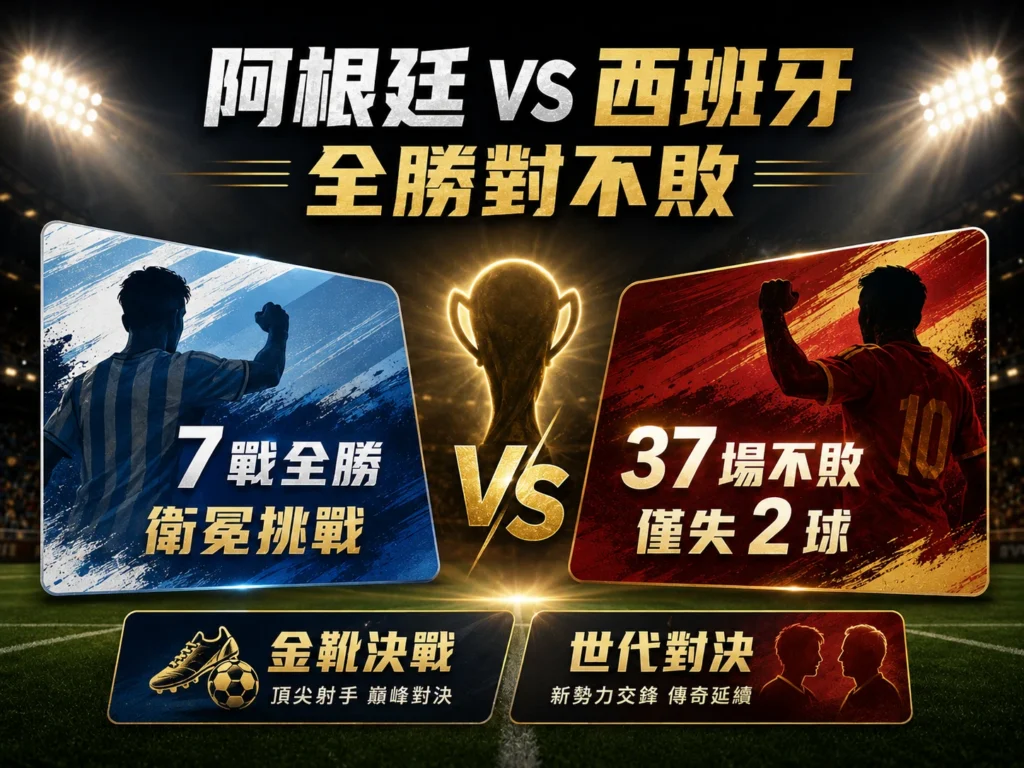 阿根廷對西班牙世界盃決賽直播整理,免費收看方式與多裝置觀賽資訊。