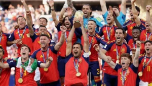 FIFA世界盃足球賽事標誌與投票進行中