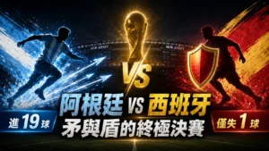 阿根廷對西班牙世界盃決賽前瞻，進攻火力對上防守穩定的終極對決。