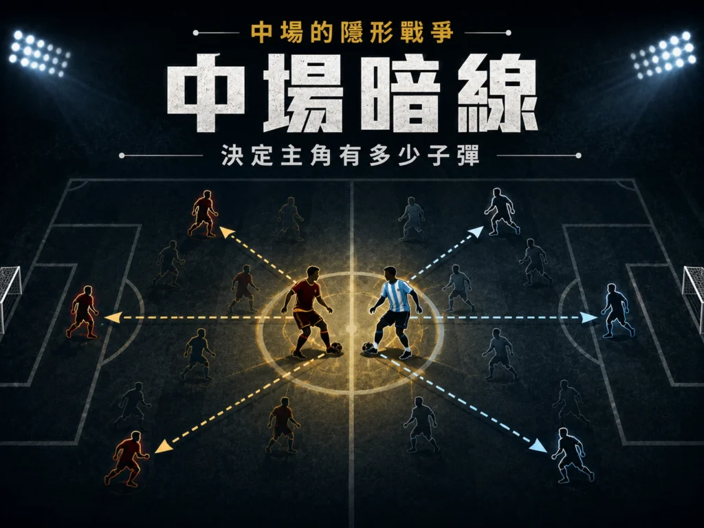 世界盃決賽中場暗線分析,阿根廷與西班牙中場對抗決定進攻火力。