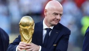 FIFA主席因方坦蒂諾與世界盃私募融資案示意圖