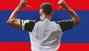 BBC Sport 足球猜謎遊戲介面示意圖